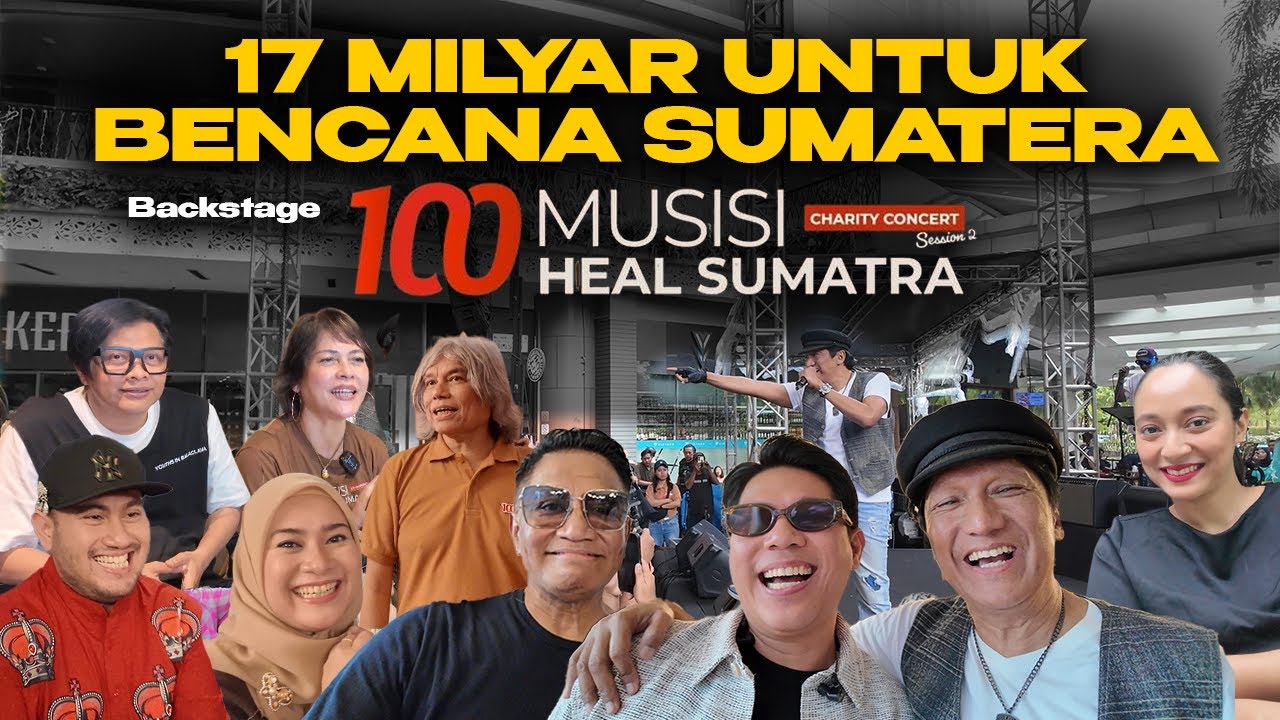 Spontan 100 Musisi nyumbang buat #Aceh #Sumatra