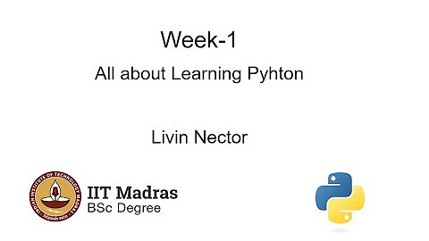 Jan 24 Learning Python an Unusual way. - YouTube
