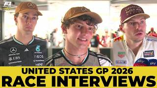 F1 Drivers Race Interviews United States Grand Prix 2026