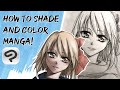 How to Shade and Color a Manga girl