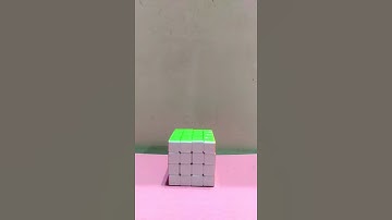 2 sides dot pattern in 4×4 cube #shorts #cube