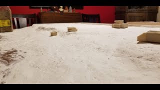 6mm D-Day Project: Molding the landscape and prepping bunkers