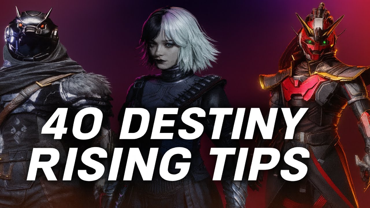 Destiny Rising Handbook 40 Destiny Rising Tips You Need to Know Now - YouTube