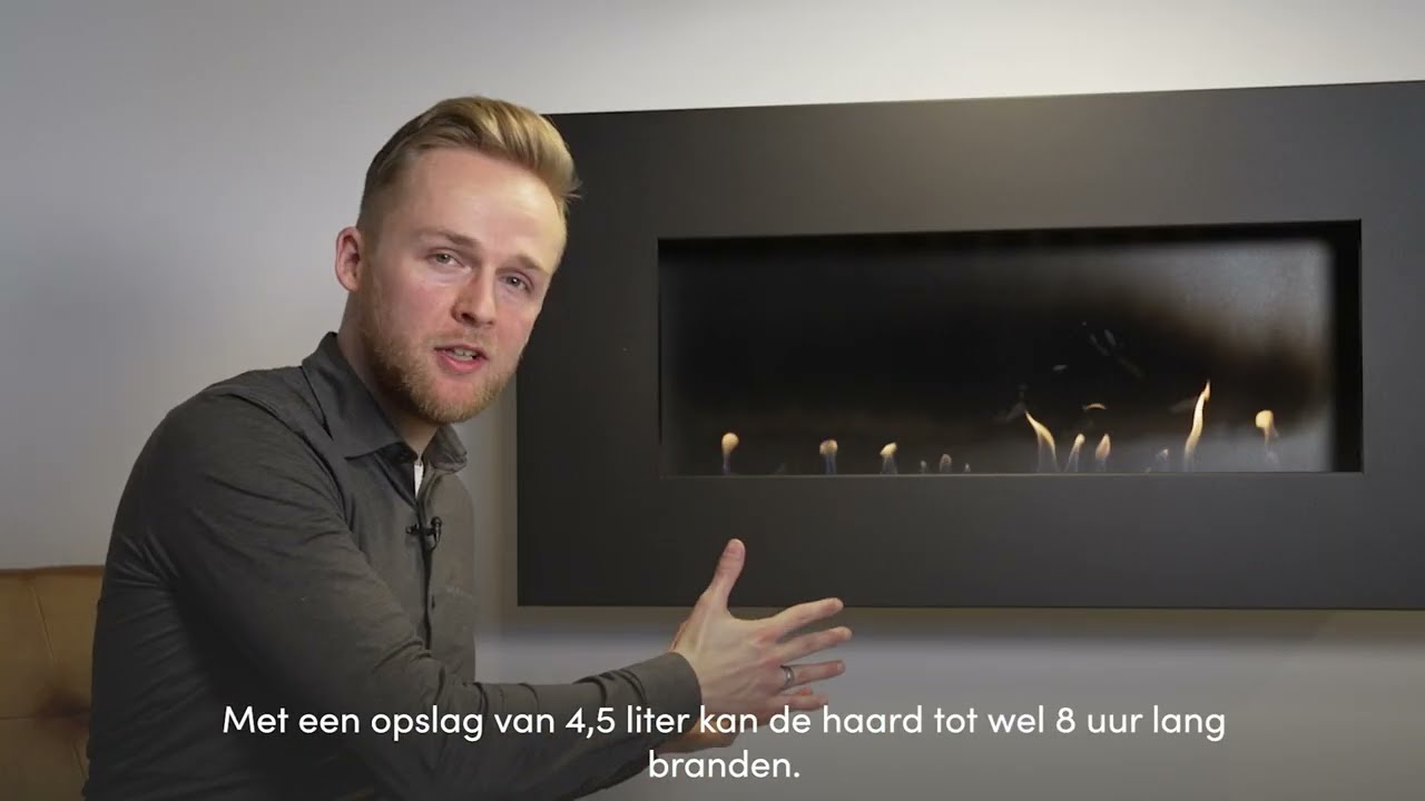 Icon Fires Nero Wall - Bio-ethanol haard | HAVÉ Verwarming