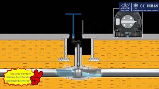 3D Showcase: Directly Buried Insulated Fully Welded Ball Valve | Operation & Flow Control | ZG Valve