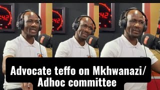 Advocate Teffo On Malema And Mkhwanazi And Adhoc Committee 