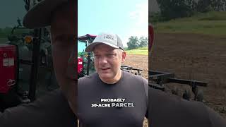 NEW Tractor Implement: HUGE Food Plot Transformation! #shorts