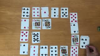 How to play King's Audience Solitaire (aka Queen's Audience) screenshot 4