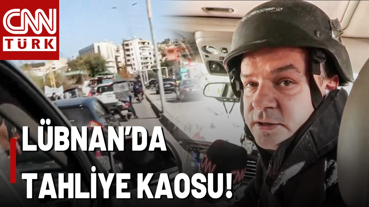 Lübnan'da İsrail Saldırısı Öncesi Tahliye Kaosu! CNN TÜRK İsrail'in Vurduğu Dahiye'yi Görüntüledi