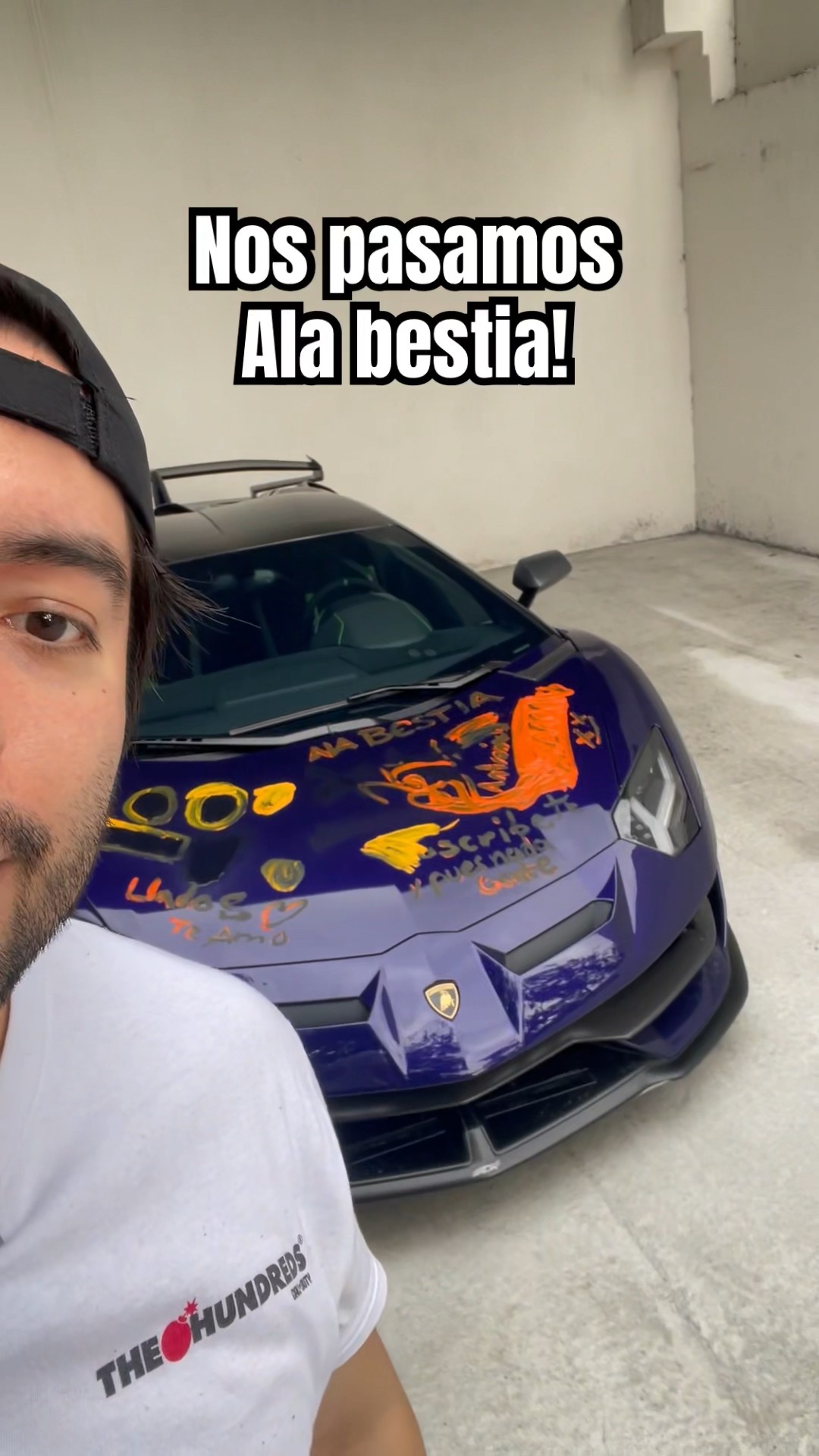 PINTAMOS  EL LAMBO DE ALFREDO VALENZUELA! #viral #shorts