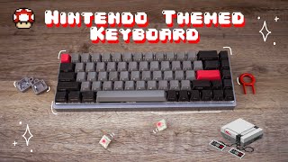 building my first custom mechanical keyboard | 65% NINTENDO themed 🍄 (no soldering or preassembly) screenshot 2
