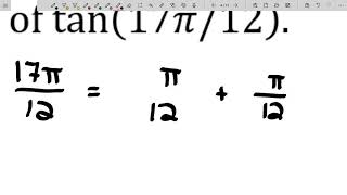 Sum and Difference Identities - Evaluating Trigonometric Functions of Non-Special Angles
