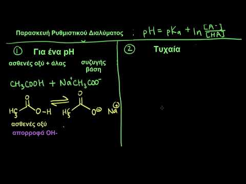 Βίντεο: Ποιο είναι το ph του αμμωνιακού ρυθμιστικού διαλύματος;