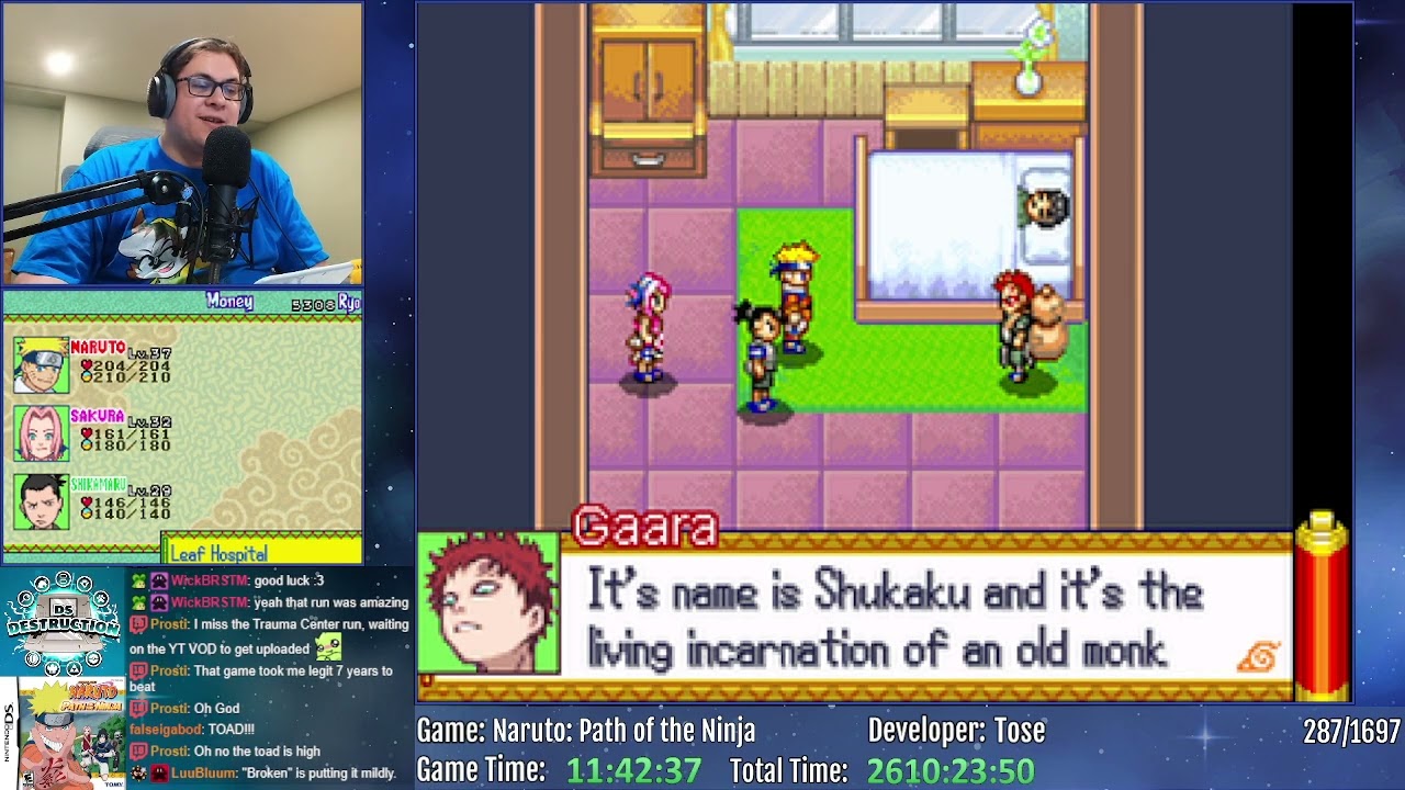 DS Destruction 287/1697: Naruto: Path of the Ninja FINALE