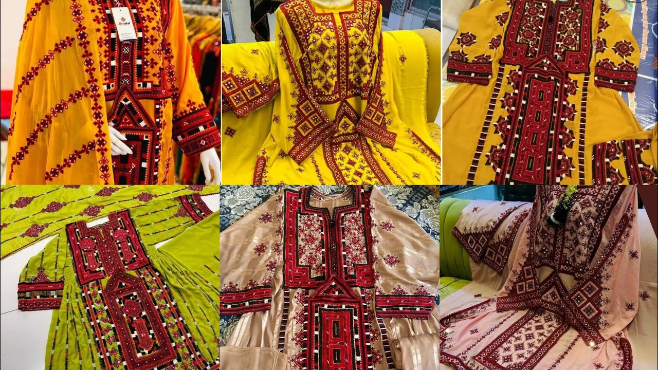 Latest Balochi Dresses Designs 2026 | Hand Embroidery💗🐱✨