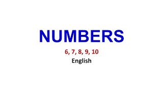 Numbers 610 engviet