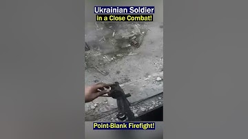 Point-Blank Firefight: Soldier Fights Off Infantry in Close Combat