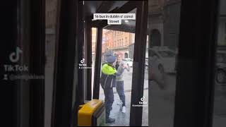 Man swings at a garda