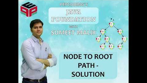 Node to Root Path | Solution | Data Structures and Algorithms | JAVA and C++