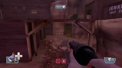 Tf2 (the orange box) gameplay. (Xbox)