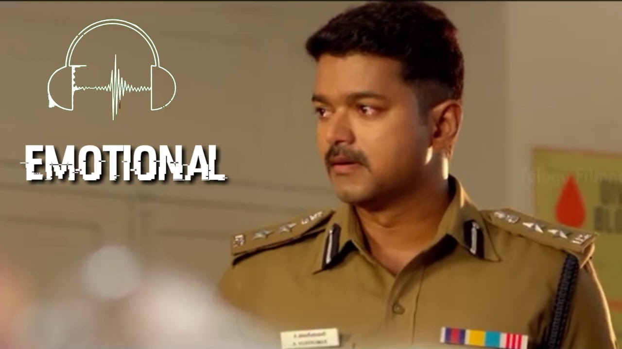 Theri Movie  Emotional Only Music Best Top Tone