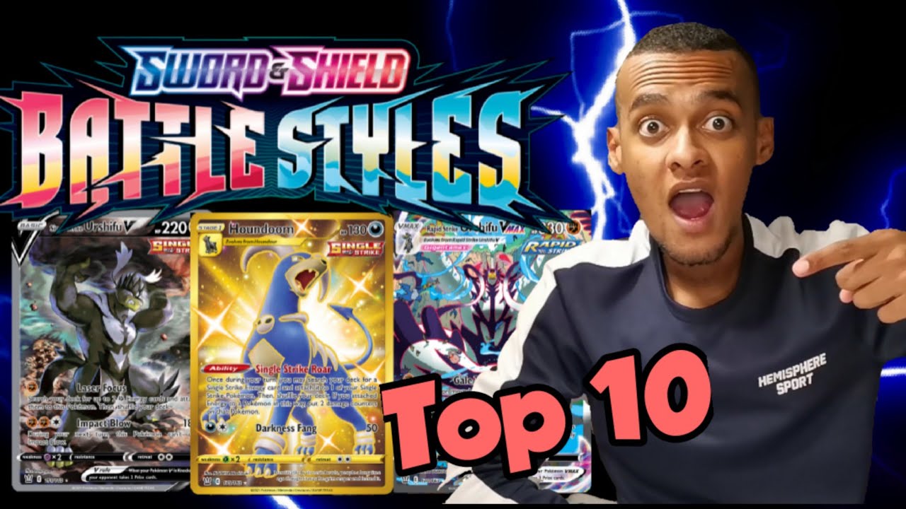 THE TOP 10 NEW BATTLE STYLES CARDS TO GET! *OFFICIAL CARD LIST SET