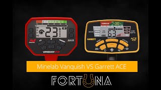 Minelab Vanquish 540 vs Garrett ACE 400i - тест на золото