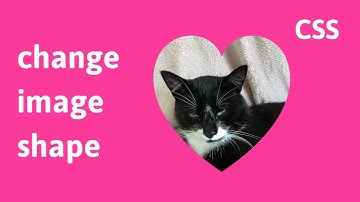 Change image shape with HTML, CSS and JavaScript