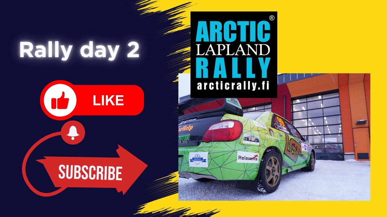Arctic Lapland Rally 2025 EP5 RALLY DAY 2 #108 4K, 360 action