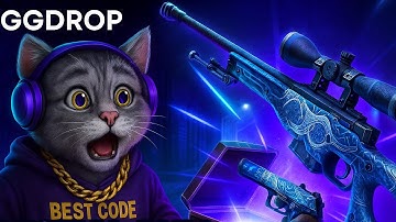 I GOT THE MOST EXPENSIVE AWP IN THE SITE AWP GUNGNIR!| GGDROP PROMO FREE