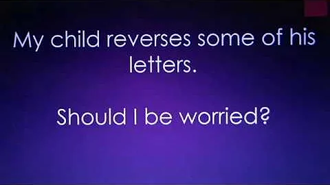 Does letter reversal mean dyslexia?