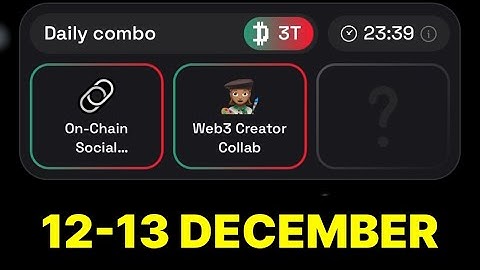 Dropee Daily Combo 12 December | Dropee Daily Combo Today | Today Dropee Combo Card |