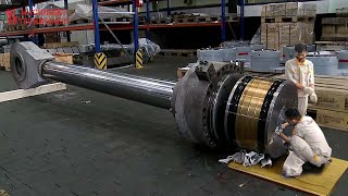 Amazing Hydraulic Cylinder Manufacturing Technology  Incredible 40 TON Cylinder Overhaul