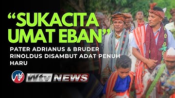 PenjemputanLP.adrianus Naben,SVD & Br.Rinoldus Banu, SVD._syukuran 25 tahun hidup membiara_eban