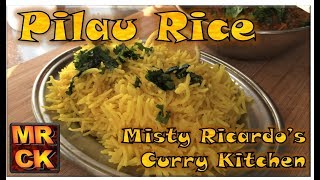 How to make Pilau Rice (Indian Restaurant Style)