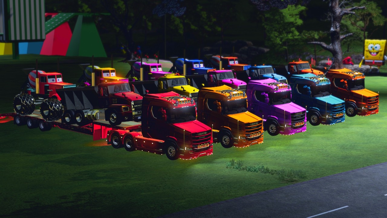 Transporting American Mixer Trucks on the Hardest Road Ever!  Farming Simulator 22 #21