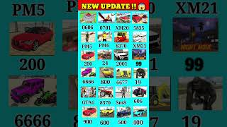 All Real code 💥 Indian bike driving 3d all new cheat code update + plugin cheat code