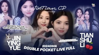Download Lagu [ENG] Xiaojin Being Clingy \u0026 Jealous of TianTian - JinTian Double Live 20240508 MP3