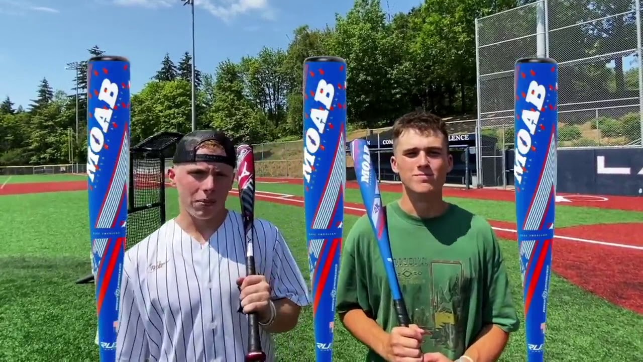 Baseball Bat Bros Swing the Rude American USA MOAB BBCOR Bats YouTube