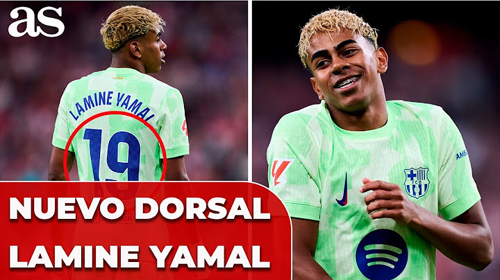 Ya es OFICIAL: este es el DORSAL elegido por LAMINE YAMAL para el BARÇA