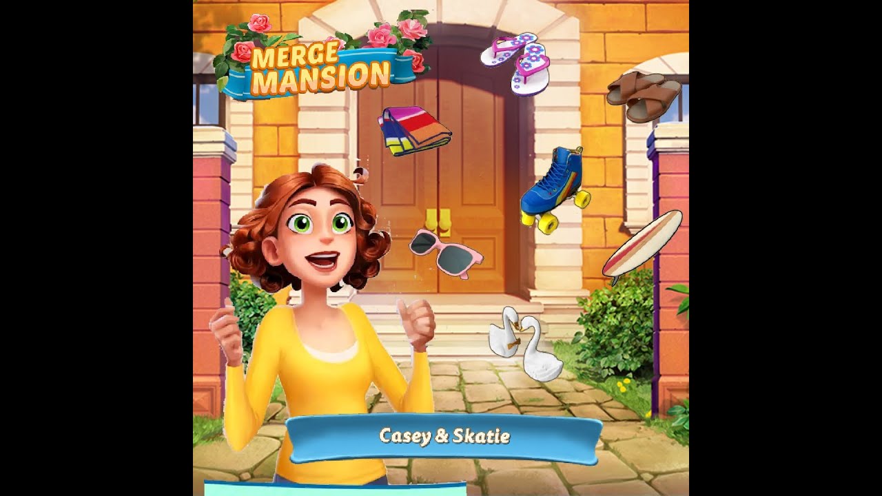 Merge Mansion #2 Complete Casey & Skatie missions.🏄🏄 - YouTube