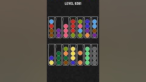 Ball Sort Puzzle Level 9361