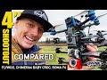 4" LONG RANGE QUAD SHOOTOUT!!! - Flywoo, Chimera4, Baby Croc, & ROMA F4 - Compare & Review 🏁