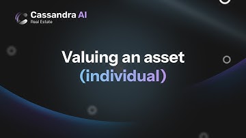 Cassandra AI - Advanced Valuation Console - Valuing an individual asset