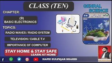 Grade 10 |General Science| Unit 09{Lecture No 1} Basic Electronics #class10  #hafizzulfiqarshahid