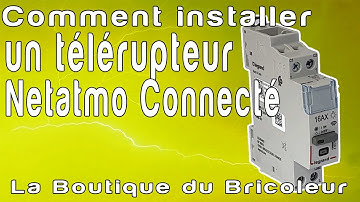 de A a Z :comment installer configurer un telerupteur drivia with netamo ref 412170 poussoir déporté