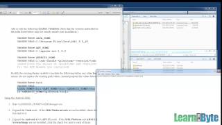 Android Training Course - Computer Setup 2