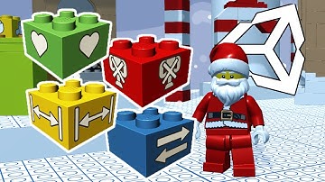 Using Behavior Bricks in the Unity LEGO Microgame - Holiday Special 🎅