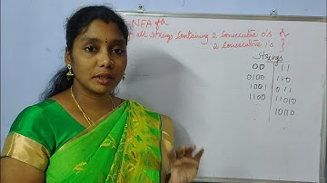 Lecture -26  NFA containing two consecutive zeros or two consecutive ones | By Neelis Galaxy