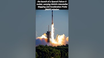 the launch of a SpaceX Falcon 9 rocket, carrying NASA